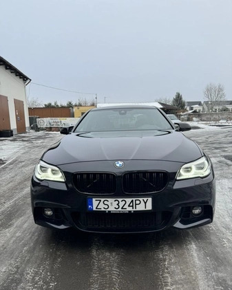 BMW Seria 5 cena 90100 przebieg: 222000, rok produkcji 2015 z Szczecin małe 106